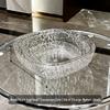 Light Luxury Acrylic Water Ripple Fruit Bowl Set