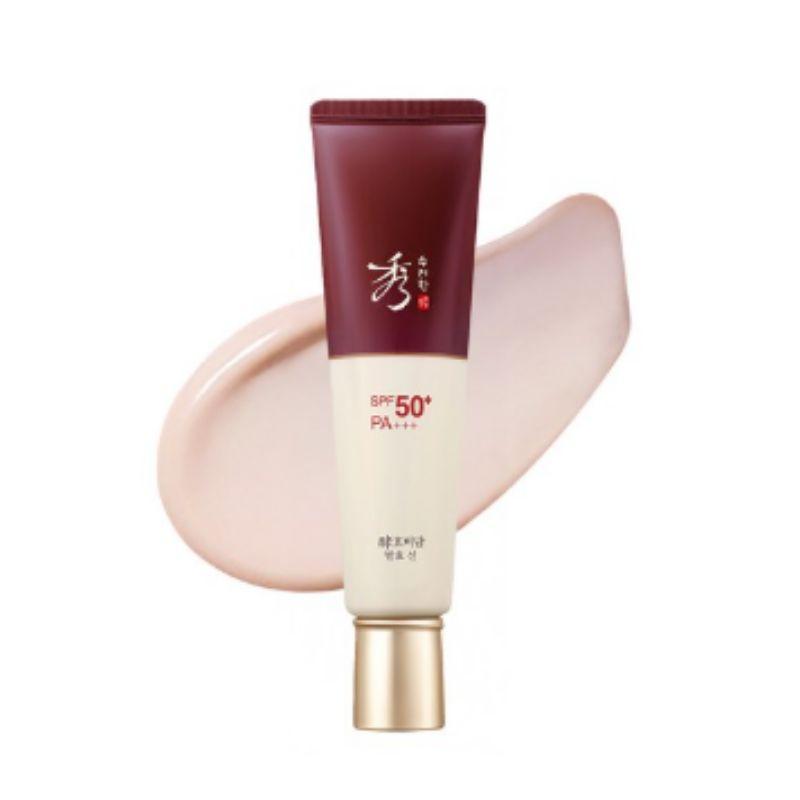 Sooryehan Hyobidam Fermented Sun Cream SPF50 PA+++ 60ml – Nourishing UV Protection Sunscreen