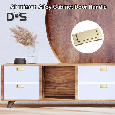 Modern Invisible Door Knob Cupboards Wardrobes Drawers Aluminum Alloy Handles Hidden Invisible Door Knob