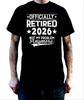 Ruhestand T-Shirt Offiziell im Ruhestand 2026 Nicht mehr mein Problem T-Shirt Groß Lustig Ruhestand Unisex Geschenk Unisex Großes Geschenk für Unisex