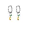 Tropical Fruit Mini Hoop & Stud Earrings - Creative European & American Ear Jewelry