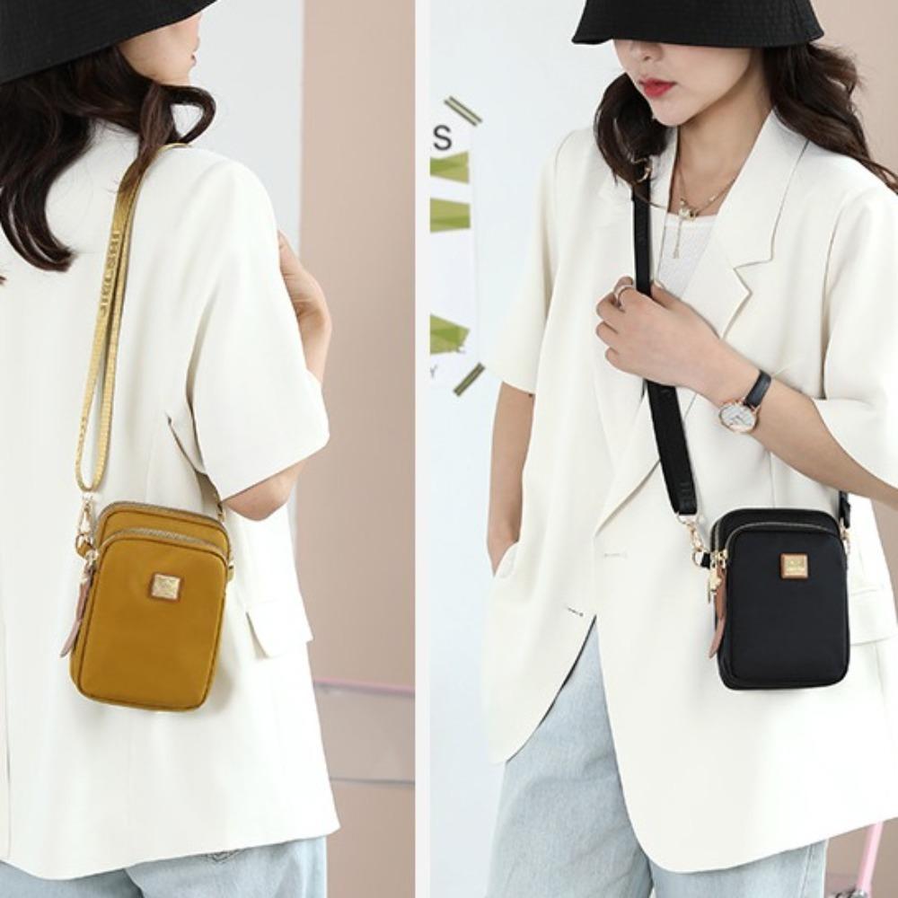 Zipper Small Square Bag Large Capacity Ladies Messenger Bag Fashion Woman Fanny Pack  Gifts