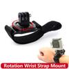 360 Rotation Wrist Arm Strap Mount Adjustable Elastic Band Holder for GoPro Hero DJI Osmo Insta360 SJCAM AKASO Action Camera POV