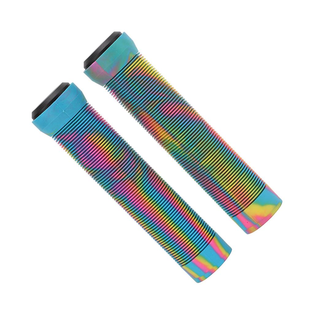 1 PairCelsiusset 22.2mm Rubber Handlebar Grips with Anti Slip Texture Mountain Bike Handle Cover Sleeve