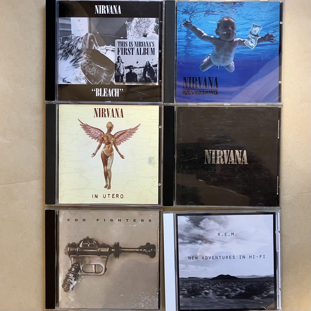 

[USED] nirvana Nirvana Foo Fighters r.e.m. 6 CDs