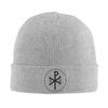 Sign Of Christ Chi Rho Christogram Warm Knitted Cap Hip Hop Bonnet Hat Autumn Winter Outdoor Beanies Hats for Unisex Adult