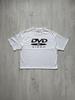 T-shirt Stampa Boxy Retro Street Y2k con Logo DVD Video Oversize Uomo Donna Casual Cotone Larga Streetwear Harajuku Femminile Maschile Tee