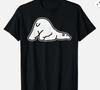 Sleepy Polar Bear Funny Lazy Bear Design Animal Lover Unisex T-Shirt
