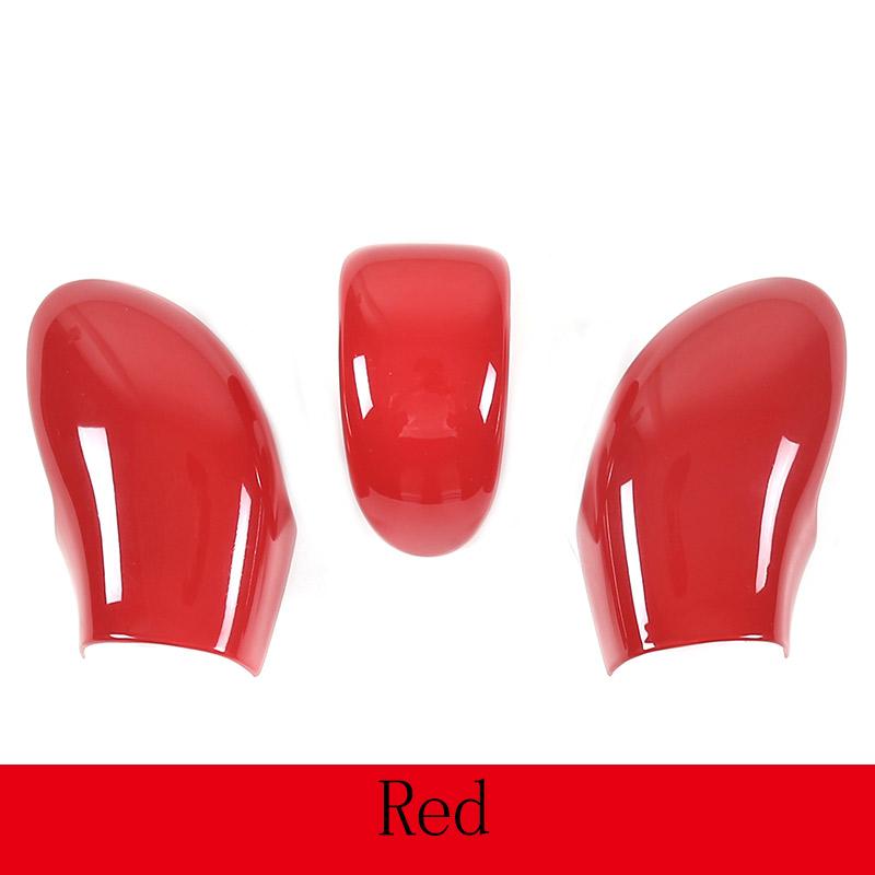 ABS Carbon Fiber For Chevrolet Corvette C6 2005-2013 Car Gear Shifter Gear Protector Head Cover Cover Car Interior Accessories