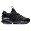 Li Ning Trendy Cushioning Slip Resistant Abrasion Resistant Coverage Low top Running Shoes Unisex Black Purple ARLR001-1