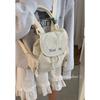 Casual nylon canvas backpack bag women's 2025 new Korean version embroidered letter backpack versatile handbag