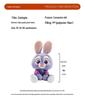 Judy and Nick Plush Doll Set – Cute Animal City Sitting Pose, Perfect Birthday Gift for Kids