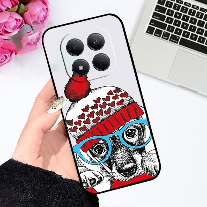 Phone Case For Xiaomi Redmi Note 15 Note15 Pro Plus Pro+ 5G Shockproof Bumper Soft TPU Cover Coque Note15Pro Silicone Fundas