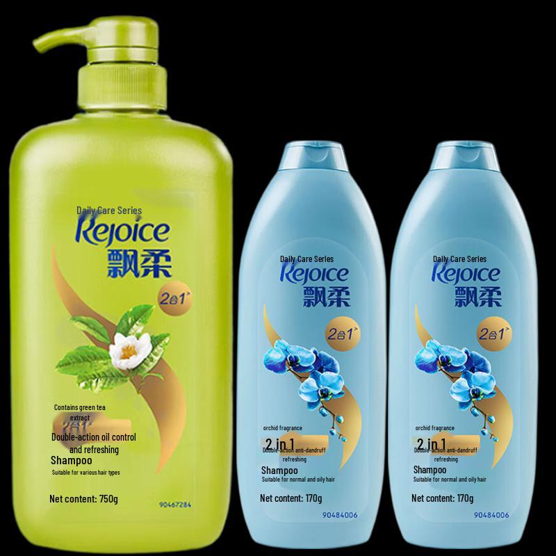 

Rejoice Dual-Effect Anti-Dandruff & Smooth Green Tea Shampoo