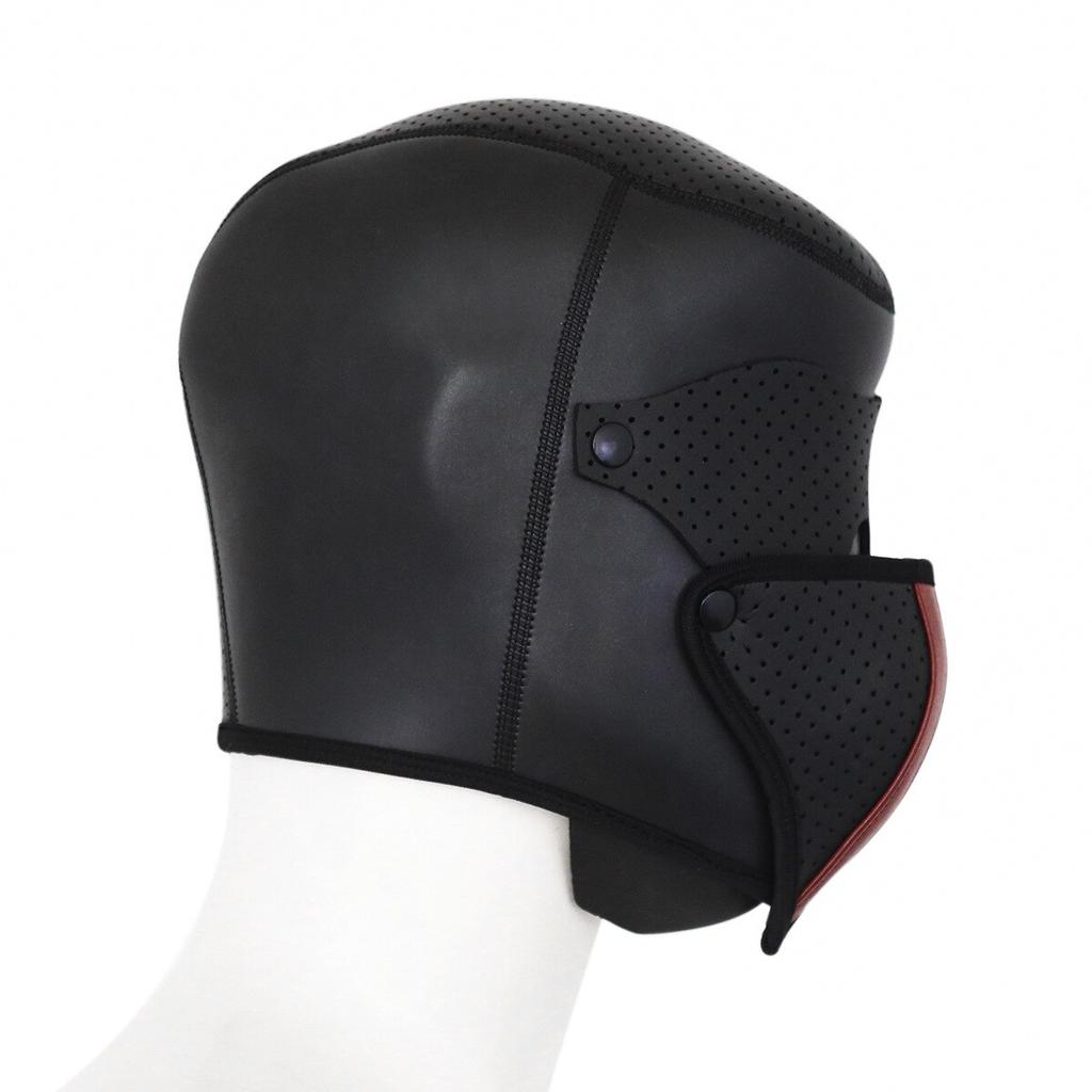 BDSM Headgear Nightclub Show Sexy Face Mask Adult Sex Toys Training Slave Props Facial Restraint Chastity  SUB Bondage