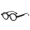 New round sunglasses, European and American personality versatile round frame retro simple fashion sunglasses for men and women