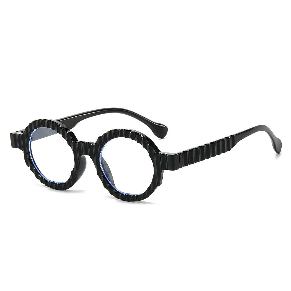 New round sunglasses, European and American personality versatile round frame retro simple fashion sunglasses for men and women