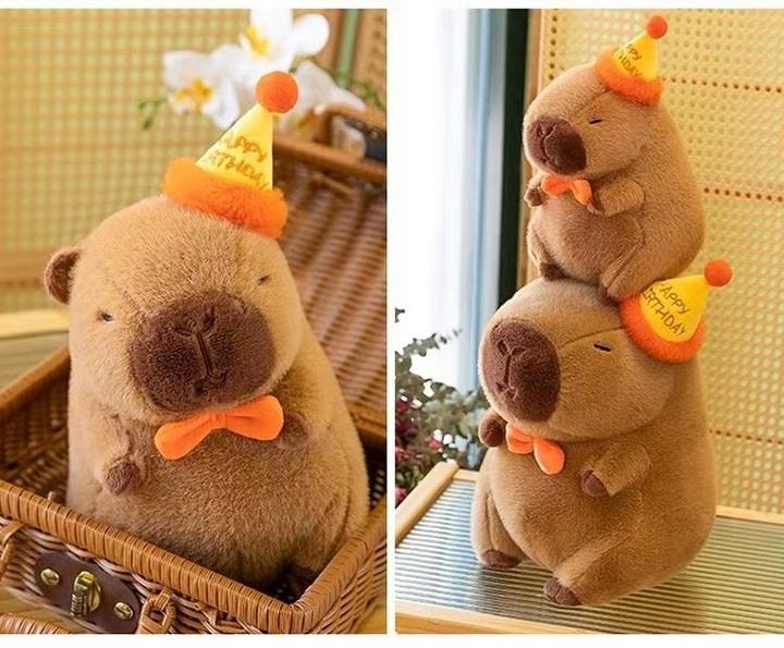 Plush Toy Capybara Plush Toy Party Party Cuddly Toy 25 Cm