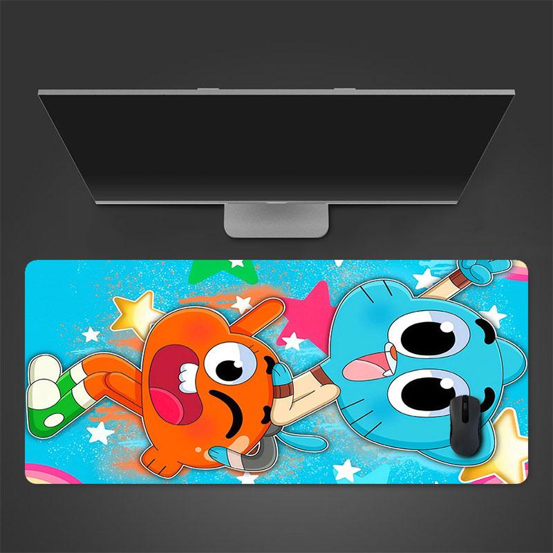 Darwin Gumball Mouse Pad, Large Gaming Desk Mat, Non-slip XXL Mousepad for Laptop & Tablet, Mini PC Playmat with Stitched Edges