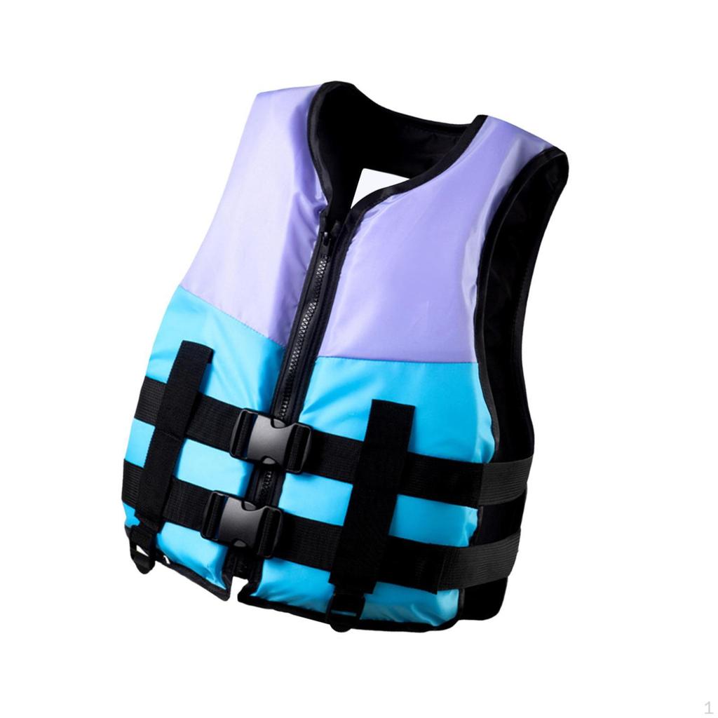 Life Suit Vest Adjustable Straps Swim for Wakeboarding Canoeing Fishing