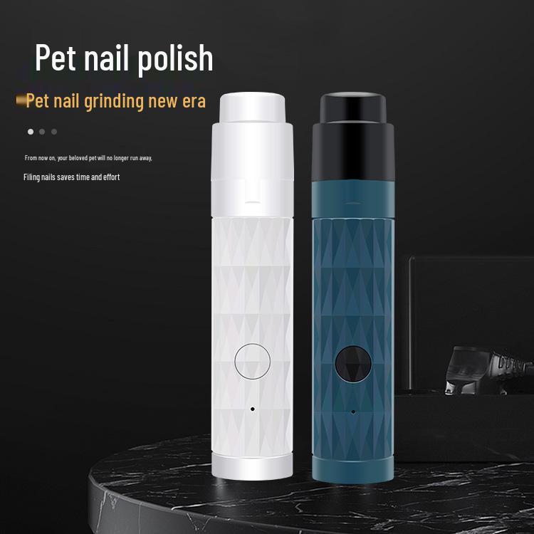 Rechargeable LED Pet Nail Grinder and Trimmer for Cats & Dogs