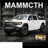 1:32 Ram Mammoth Pick-up Simulatie Legering Auto Model Geluid En Licht Pull Back Speelgoed voor Kinderen Verzamelaar Verjaardagscadeau