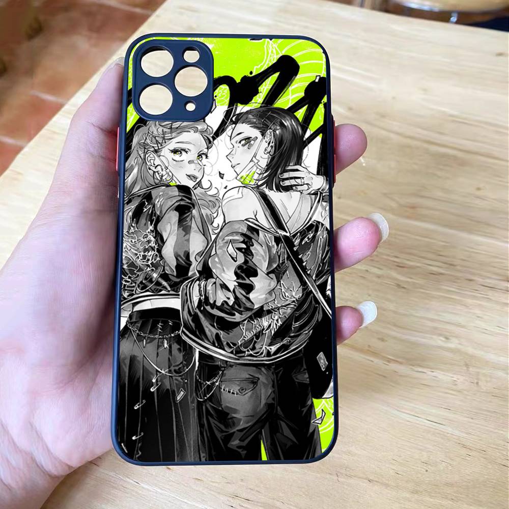 Aya Osawa Mitsuki Koga MitsuAya Shockproof Matte Phone Case For IPhone 16 15 14 13 12 11 Pro Max X XR XS MAX Mini