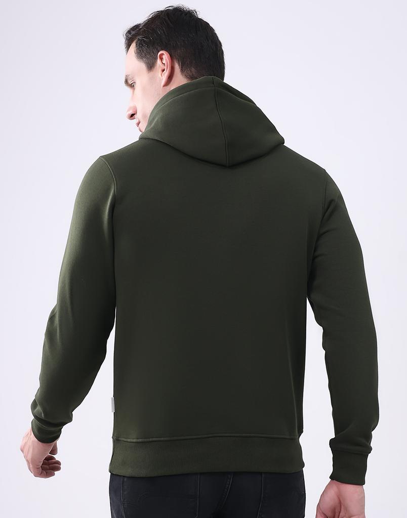 Rock it Men Hooded Neck Full Sleeves Sweatshirt
