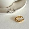 VIANRLA 925 Sterling Silver Irregular Minimalist Rings Open Ring for Women Support Dropshipping