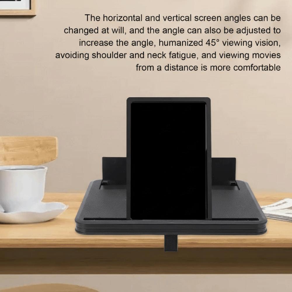 Pull Out Mobile Phone Screen Magnifier Portable Phone Stand HD Video Amplifier  Gaming Experience
