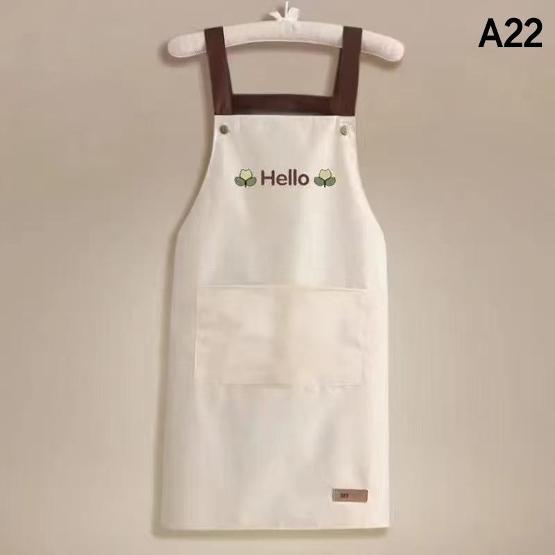 Odolná zástěra proti špíně Vodotěsná Velká kapsa Hotel Restaurace Kavárna Západní kuchyně Vaření Cukrářství Pracovní oblečení Zástěra