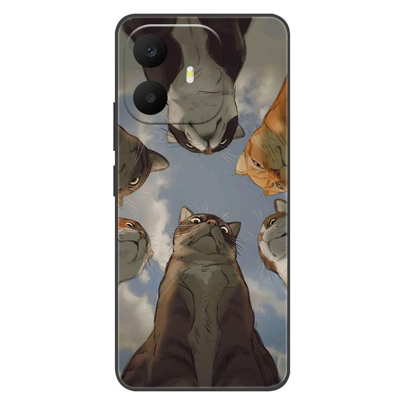 For TCL K70 Power 4G Case K70Power Fashion Silicone Soft TPU Bumper For TCL K70 K 70 4G T522A Phone Cover Shockproof Funda Coque