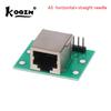 1Pcs RJ45 Adapter Board To XH2.54 Modular Ethernet Connector Adapter Network Interface + Breakout Board + Pin Header