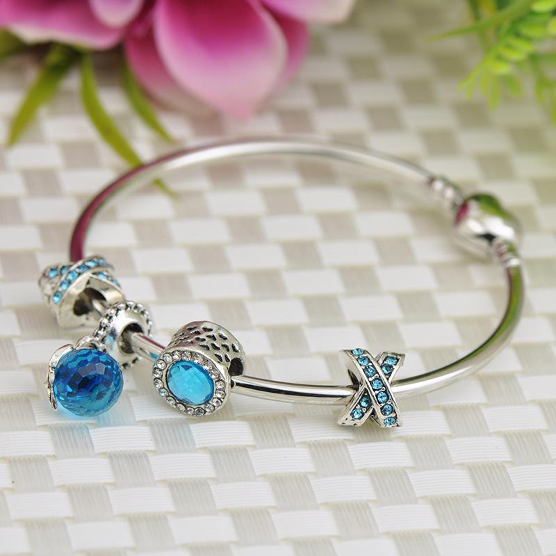 SCIONE Women's Fashion Bracelet Love Treasure Box Buckle Bracelet DIY Jewelry Valentine's Bracelet