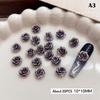 20Pcs Elegant Camellia Rose Nail Art Jewelry Charm for DIY Manicure Decoration Resin Flatback