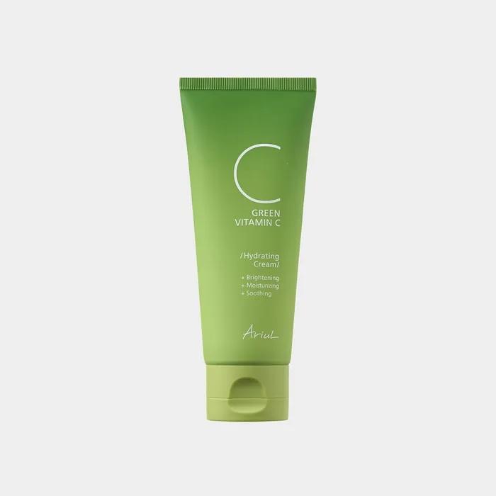 Green Vitamin C Hydrating Cream 100g with Pure Vitamin C [99% moisture]