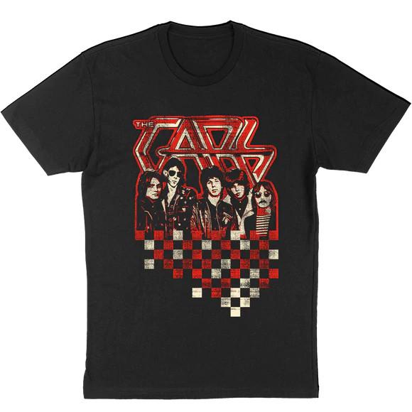 

The Cars Short Sleeve Checkered Band Shirt All size unisex Black Tshirt Unisex T-Shirt XXXXL