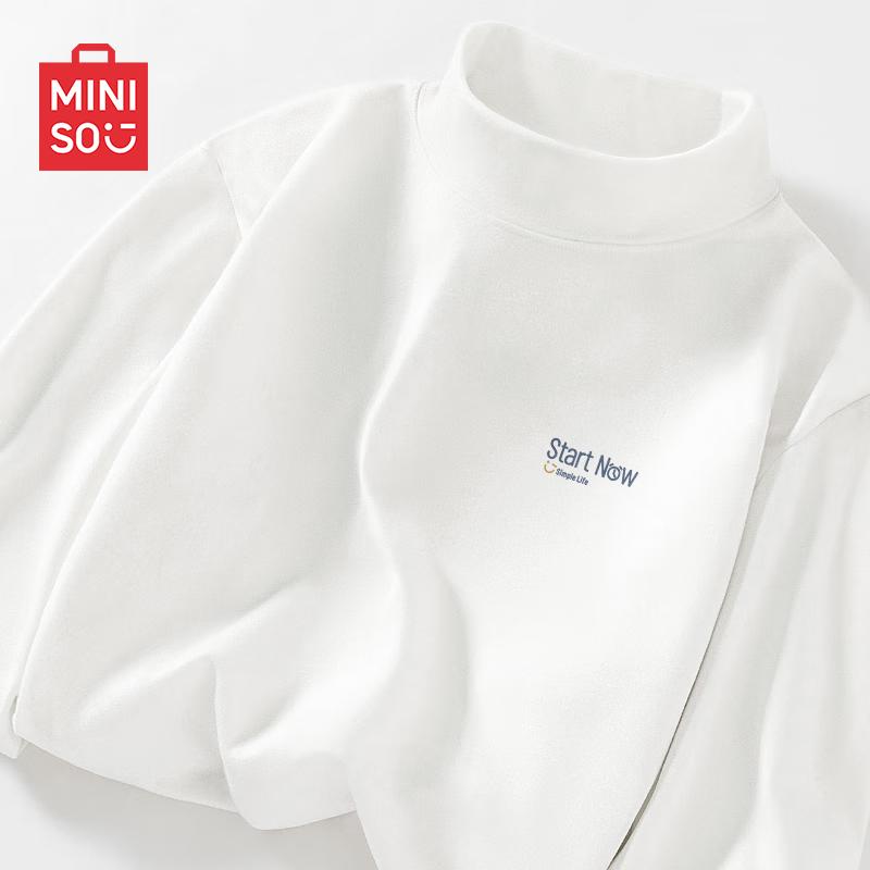 MINISO Men s Warm Long Sleeve Base Layer T-Shirt 3XL