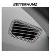 Betterhumz für BMW X3 F25 X4 F26 Auto Innenraum Armaturenbrett Instrumentenlüftungsauslass Verkleidung Aufkleber Aus Alcantara Zubehör