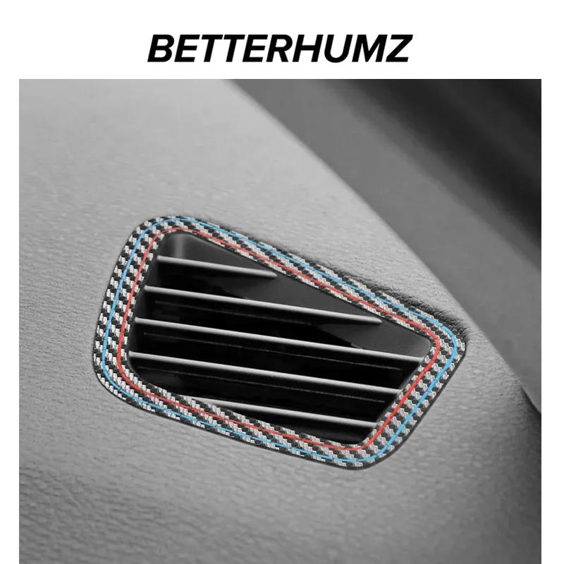 Betterhumz für BMW X3 F25 X4 F26 Auto Innenraum Armaturenbrett Instrumentenlüftungsauslass Verkleidung Aufkleber Aus Alcantara Zubehör