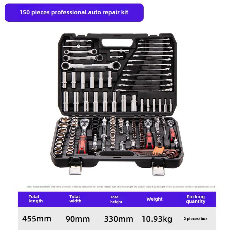 Luwei Tools: 37-Piece Metric Auto Repair Set, 53-Piece Wrench Ratchet Socket Kit, 61-Piece Complete Tool Set