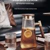 Jiakangming Retro Chinese Heat-Resistant Glass Teacup Set