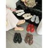 Soft-soled Flip-flops Women's Summer Outer Wear 2025 Flat Bottom with Skirt Thick-soled Beach Foot Splint Cool Slippers Tide