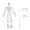 3D Printed Skeleton Action Figure Multi-Jointed Movable Articulated Skeleton Toy Collectible Desktop Decoration for Kids Artists Collectors