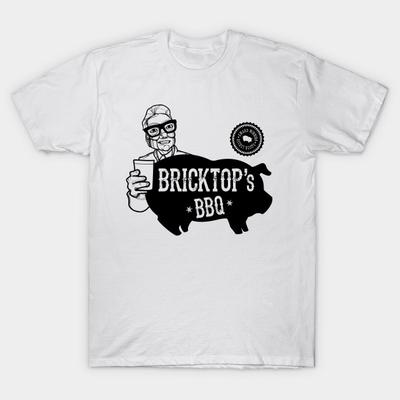 Camiseta Mujer Bricktops Bbq 2 Impresión Harajuku Kawaii Camiseta Verano Manga Corta Camiseta Top Femenino