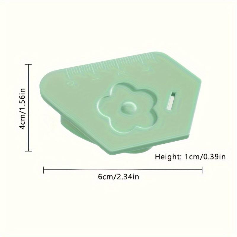 1 Stück Magnetisches Nähmaschinen-Fußpedal-Set mit mehrförmigen Nähfüßen (Sechseckig/Rechteckig/Oval) - Magnetische Befestigung