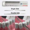 12 Pcs Dental Metal Polishing Stick Strip with Single Side of Alumina-Plated Sanding Surface 4mm Width