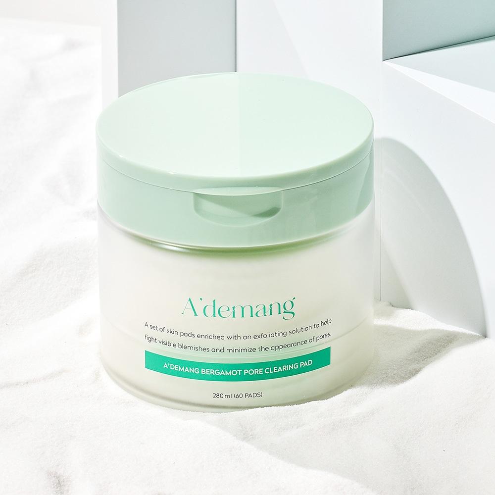 Adman [keratin Care] Adman Bergamot Pore Clearing Toner Pad 60 Sheets