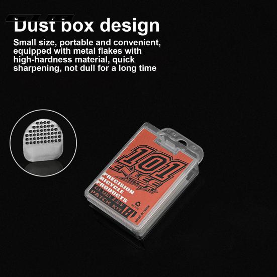 GUB 1Box Bike Repair Patch Wear Resistant Tear Resistant Bike Accessory Bicycle Puncture Repair Patch for Repair