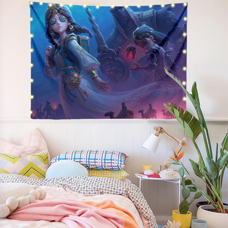 Digital Printing Background Cloth Anime Game Fifth Personality Hanging Blanket Wall Cloth Dormitory Bed Head Decoration Cloth